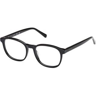 Guess Unisex GU8290 001 Optiske stel Acetat Sort Rund Normal