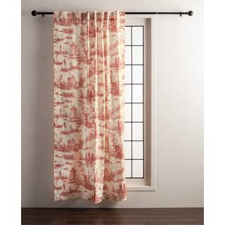 Maison d 'Hermine 100% bomuldsgardin - 50 """" x84 """" Kardinal dekorativt gardin - ?stetiske gardiner til bondeg?rd k?kken & sovev?relse - til for?