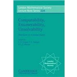 Computability, Enumerability, Unsolvability