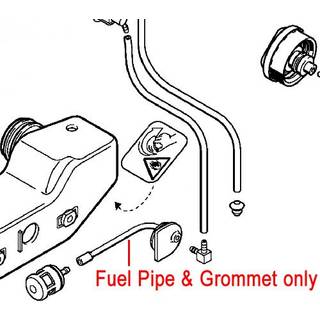 STIHL Benzinslange - HS 74