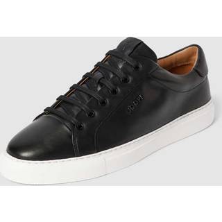 JOOP! Herren Sneaker schwarz Glattleder