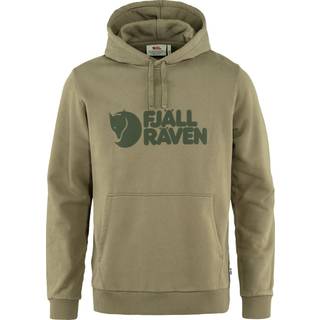 Fjällräven Logo Hoodie Herre-light olive-M