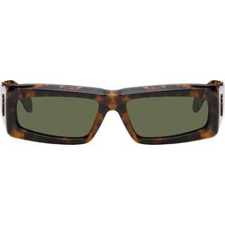 PALM ANGELS Unisex PERI055 Yreka 6055 havana Solbriller Acetat Havana Grå Firkantet Normal
