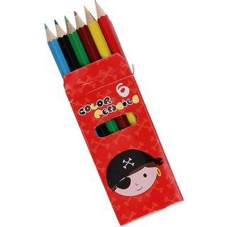 LG-Imports Colored pencils Pirate 6 pcs. (Assorted)