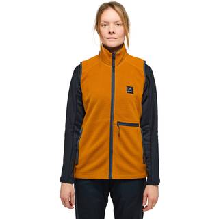 Malung Pile Vest Women Golden Brown