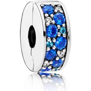 Pandora Blue Mosaic Shining Elegance Sterling Sølv Charm
