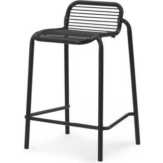 Normann Copenhagen Vig Barstol H65 cm Sort