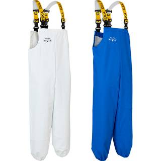 Elka 079902 PRO Overall m/ knæforstærkning / Regnoveralls-Hvid-2XL
