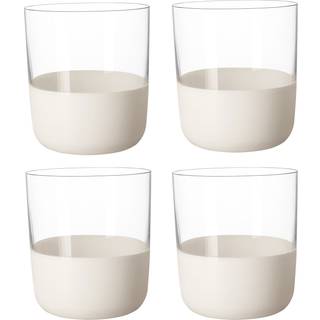 Villeroy & Boch Manufacture Rock Drinksglas 25 Cl 4-pak t - Tumblers Krystalglas Hvid - 1137998250