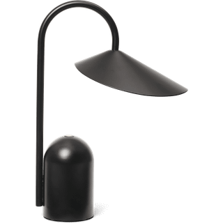 Ferm Living Arum bærbar lampe Black