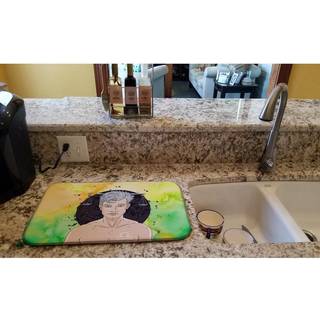 """" Caroline's Treasures Libra Zodiac Sign Dish Drying Mat 14 """" """" X 21 """" ""Multicolor"" ""