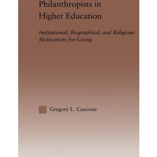 Philanthropists in Higher Education