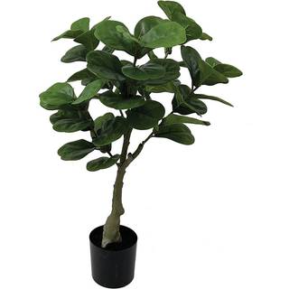 Kunstig plante Ficus 45x72cm grøn