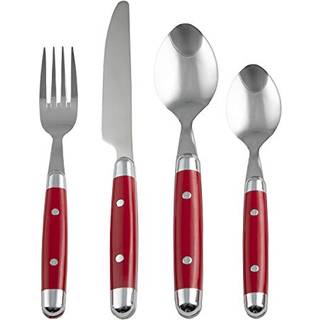 Cambridge Silversmiths 16 stykker Jubilee Bestrow Set R?d