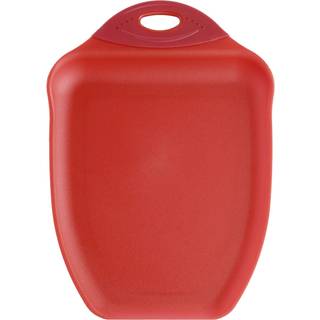 Dexas Chop & Scoop Cutting Board 9.5 x 13 tommer solid rød (322-J1795)