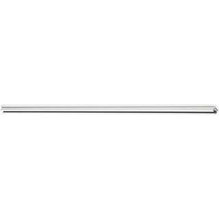 2-faset skinne DUOline, hvid mat, 160 cm