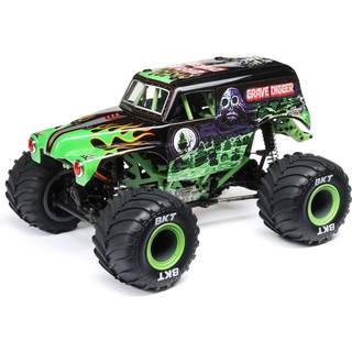 Losi - LOS01026T1 - 1/18 Mini LMT 4X4 Brushed Monster Truck RTR, Grave Digger