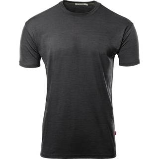 Aclima Lightwool 180 Classic Tee Merino-shirt Herrer størrelse S farve sort/grå