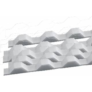 Plastmo JumboLite tætningsprofil 75/20, 105 cm - 10 stk.