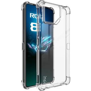Asus ROG Phone 8 / 8 Pro IMAK Shock Resistant Plastik Bagside Cover - Gennemsigtig
