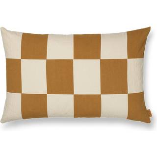 Ferm Living Fold patchwork pudebetræk 40x60 cm Sugar kelp-undyed