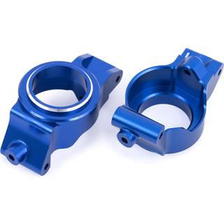 Traxxas - TRX7832B - Caster blocks (c-hubs)  6061-T6 Blå alumnium - Højre og venstre
