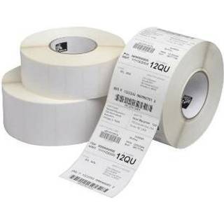 ZEBRA Label, Paper, 102x203mm, Direct Thermal, Z-PERFORM 1000D, Uncoated, Permanent Adhesive, 76mm Core. 810 Labels per roll. MOQ 24 rolls, sold in