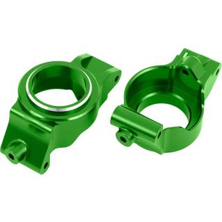 Traxxas - TRX7832G - Caster blocks (c-hubs)  6061-T6 Grøn alumnium - Højre og venstre
