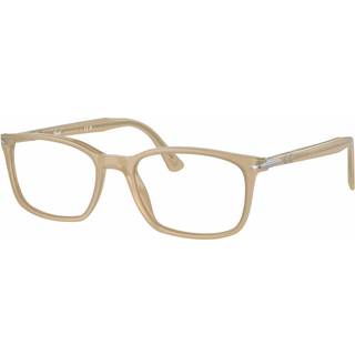Persol Mand PO3189V 1169 Optiske stel Acetat Brun Transparent Firkantet Normal