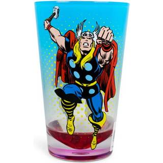 Just Funky 19 Oz Marvel Official Thor: Comic Book Original Premium Acrylic Pint Glass