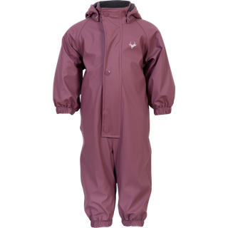 Impala Moss Børne Regndragt m. fleece - Crushed Berry - 80