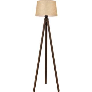 Gulvlampe LM-65214-1E Avonni, Mørkt træ, Stue/spisestue, Metal, gulvlampe