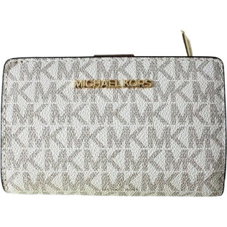 MK Medium Signature Logo Wallet - Natural - Michael Kors - ONE SIZE