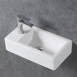 Keramisk væghængt håndvask KW302