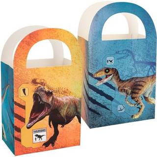 T-rex papirposer, 4 stk