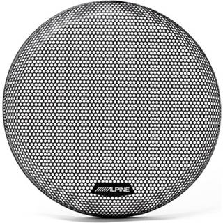 Højttalergrill 10 til S‑/R‑serie, mat sort, inkl. beslag og skruer - Alpine