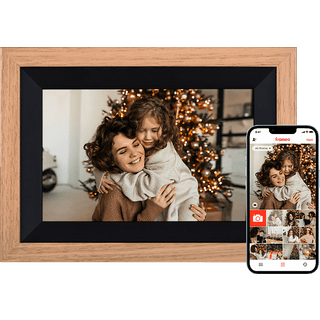 Rollei Smart picture frame WiFi 105 wood look brown
