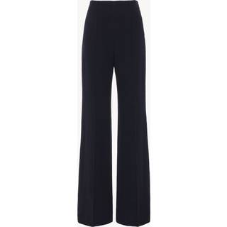 ChloÃ© High-rise cashmere and wool wide-leg pants - blue - XS