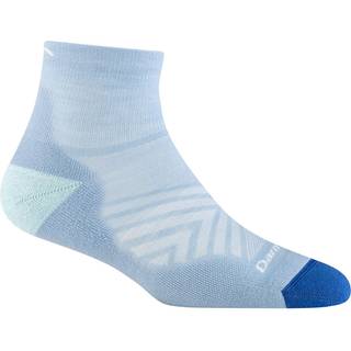 Darn Tough Women's Run 1/4 Ultra-Lightweight Cushion Running Sock  Sky, S (35-37.5)