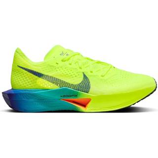 Nike ZoomX Vaporfly 3 Competition Running Shoe Women - Neon Yellow, Blue, Size 5 - neon_yellow