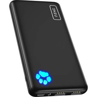 INIU B41 Powerbank i lommestørrelse. 10000mAh. Sort