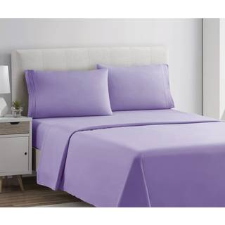 Clara Clark Twin Sheets Set Deep Pocket Bedark til dobbelt st?rrelse seng - 3 stykke dobbelt st?rrelse ark ekstra bl?de senget?jsark og pillowcas