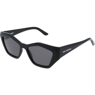 Karl Lagerfeld KL6046S 001 54 Solbriller Kvinder Black - Black - 54mm