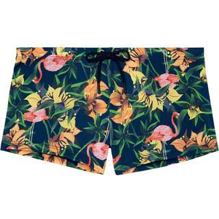 HOM Herren Shorts blau,multicolor Mit Prints