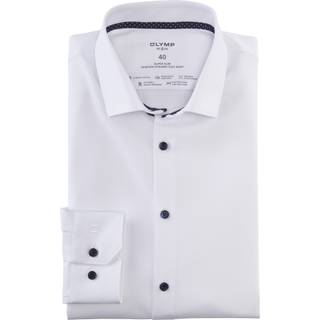 OLYMP Herren Hemd weiß Slim Fit