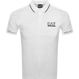 EA7 Herren Polo-Shirt weiß