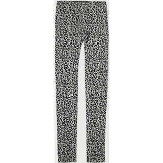 Leggings sort og grå uld til kvinder