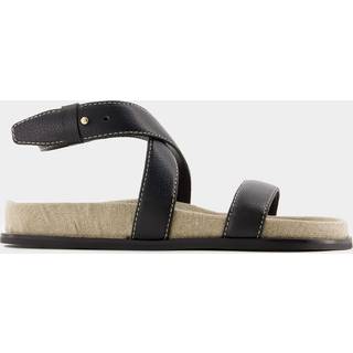 Toteme Leather sandals - black - EU 40