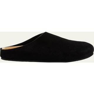 The Row Hugo suede mules - black - EU 37