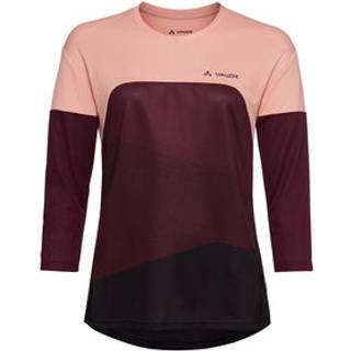 Vaude Cykeltrøje Dame Moab Ls T-Shirt V Soft Rose